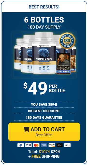 Buy Neuro Sharp 6 Bottle